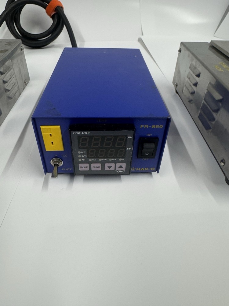 Hakko FR-860 Preheat Plate 120V 600W 7×7 in ESD Great Condition
