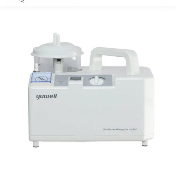Portable Phlegm Suction Unit Maintenance-Free Suction Pump with 16 LPM Capacity