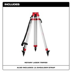 Milwaukee Tool 48-35-3700 Tripod For Rotary Lasers