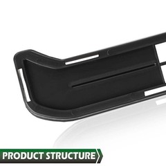 Bumper Grille Toyota Tundra Lower 2014-2016 Textured Black Plastic 531120C020