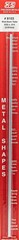 K&S Metal Engineering Aluminum Tube 12in 30cm Long 5/32in 4mm OD KSM 8103