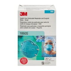 NEW 3M 1860S Small Surgical Masks, Box of 20 – EXP 06/2028
