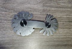 Starrett 159M SCREW PITCH GAGE 0.5-11.5mm 28 Leaves