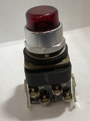 ALLEN BRADLEY 800T-QB24R PUSHBUTTON ILLUMINATED RED 1NO/1NC SERIES T