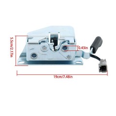 Front Door Latch w/ Sensor 7109661 For Bobcat T250 T300 T450 T550 T590 T650 T740