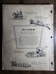 Oliver 38 Grain Drill & Attachments Parts Book Catalog Manual C-318-Z S3-9-M1-3