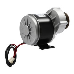 Brushed Motor Gear Reduction Electric Motor Gear Motor w/ Belt Pulley 12VDC 250W