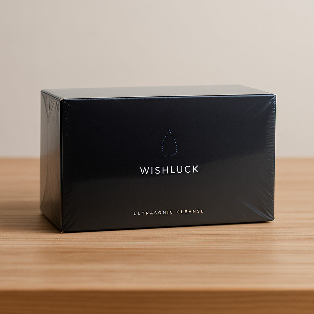 WiSHLUCK Portable Ultrasonic Cleaner Jewelry Eyeglass Watch Retainer 40kHz