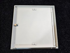 ELMDOR DW18X18PC-CL Dry Wall Access Door, 18×18, Prime Coat W/ Cylinder Lock