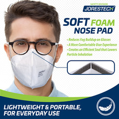 [20PCs] 5 Layer KN95 Disposable Face Mask Headband Style Individually Wrapped