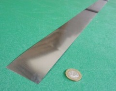 301 Stainless Steel Sheet Shim, .006″ (+/-.0004″) x 2.0″ x 5 Foot Length