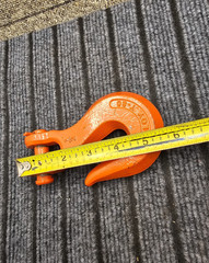 Columbus McKinnon Heavy-Duty Forged Alloy Steel 1/2″ Clevis Grab Hook Grade 80