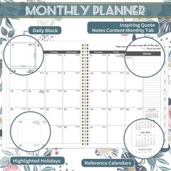 2025-2030 Monthly Planner – 5 Year Planner/Calendar 2025-2030 Spiral Bound, J…