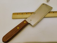 Dexter USA 6-inch High Carbon Steel Blade Cleaver Small to Med Cuts Factory 2nd