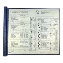 APS LSE08-622.710 Reporting System For Industrial Use 230V AC 40-60Hz LSE08-62