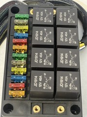 12V Relay Box 15 Way Fuse Relay Box, with Pre-Wired, 8 Relays and 15 ATC/ATO Bl