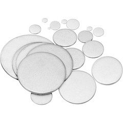 Titanium Metal Sheet Round Sheet GR1/GR2/GR5 Solid Titanium Disc Thick 0.5 -10mm