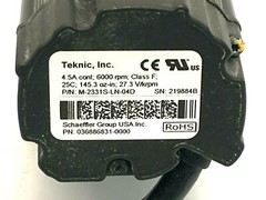Teknic M-2331S-LN-04D Brushless DC Servo Motor 6000 RPM 3.35HP