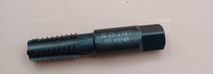 1/8-27 NPT, 5 Flutes, Oxide Finish,High Speed Steel, Interrupted Thread Pipe Tap