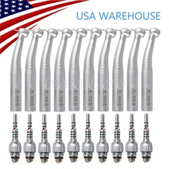 1-10 KaVo Style Dental Fiber Optic High Speed Handpiece 6Hole LED Coupler YD6