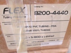 Flex Tubing, 8200-4440, FLEX GP70 PVC Tubing, 5/8OD x 1/8 Wall, New, 100′
