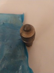 7 carbide-tipped rock auger bullet tooth bit used n drilling trenching equipment