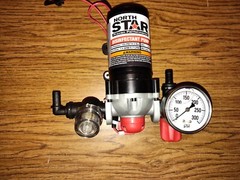 NorthStar 12V 150PSI 1.5 GPM High Pressure Disinfectant Diaphragm Pump