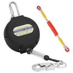 30ft Self Retracting Lifeline, Heavy Duty 30′ Self Retracting Lifeline with S…