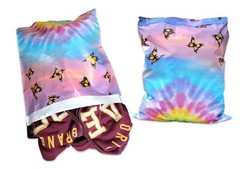 14×17,19×24 Monarch Tye Dye ButterFly Cloudy Sky Poly Mailers, Shipping Mailing