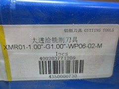 ZCCCT (4350000730) XMR01-1.00″-G1.00″-WP06-02-M High Feed Indexable End Mill