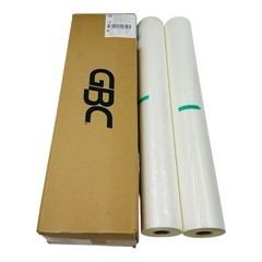 2 Rolls GBC Nap-Lam I Laminating Film 1.5 mil 25″ x 500′ Clear 1″ Core *Distress
