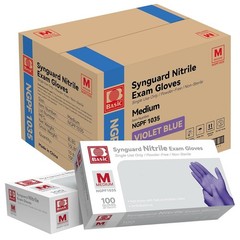 Nitrile Blue Exam/Medical Cleaning Gloves Powder & Latex Free 1000 PCS