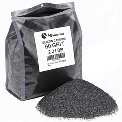 LE LEMATEC Silicon Carbide Media 60 Grit Abrasive Sandblasting Sand