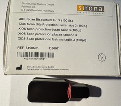 Xios Scan Memory Sheets, Storage Boxes, Bite Protection + Hygiene Protection Sleeves