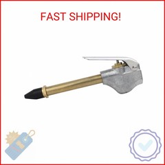 Lever-Style Grip Industrial Air Blow Gun with Rubber Tip, 1/4″ NPT, S-153