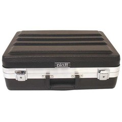 Platt 600T-Cb Tool Case, Plastic, Black, 18 In W X 13 In D X 6 In H