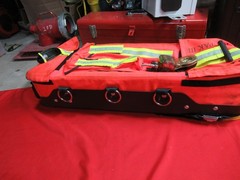 Scott RIT PAK III 4500 psi BAG COMPLETE WITH MASK REGULATOR HOSES EMT EMS RESCUE