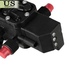 DC12V 100PSI 5L/Min 60W Electric Diaphragm Water Pump Self Priming High Pressure
