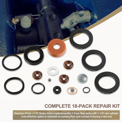 J-122 Hydraulic Seal Kit for Lincoln Walker 1.5 Ton Floor Jack Model 93632 18PCS