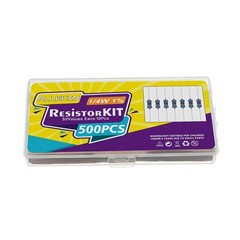Electrical Resistor Kit 50 Values 1/4W 1% Metal Film Assortment Kit