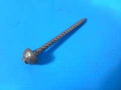 4 Pounds Vintage 2″ Filshie Lead Head Barb Shank Roofing Nails