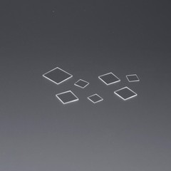 Imported Corning 7980 HPFS Fused Silica Glass Quartz Substrate 10x10x0.5/0.8mm