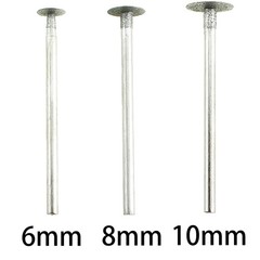 13PCS T Shaped Head Diamond Grinding Burr Drill Bit Set 0.5mm-10mm Grinding B…