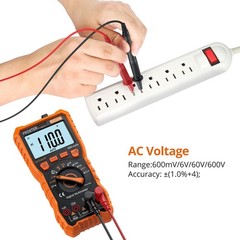 Proster Digital Multimeter 6000 3.6 x 7.7 x 2.0 inches, Updated 6000 Count