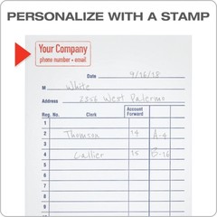 **Adams General Purpose Sales Book, Carbonless, (Pack Of 10) (DC3510)** The book