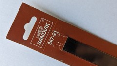 Sandvik Butcher Meat Bone Saw Chrome Steel Blade Sweden Vintage Replacement
