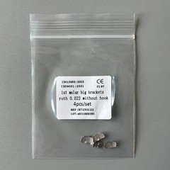 20 Sets Dental 1st Brackets Molar Wide Big Bracket Orthodontic Roth 022 Hooks