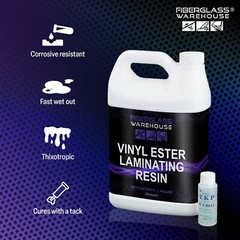 Vinyl Ester Resin- 1 Gallon w/Catalyst