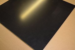 ABS Plastic Black Sheet Vacuum Forming 1/8″ x 7″ x 11″