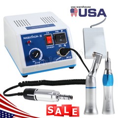 Dental Lab Marathon Electric Micromotor Polisher/Contra Angle/Straight Handpiece